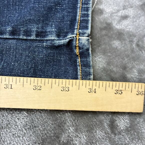 Catch A Fire Bootcut Leg Jeans Women's 26 Blue Low Rise New Forever Rinse Pants - Picture 14 of 15